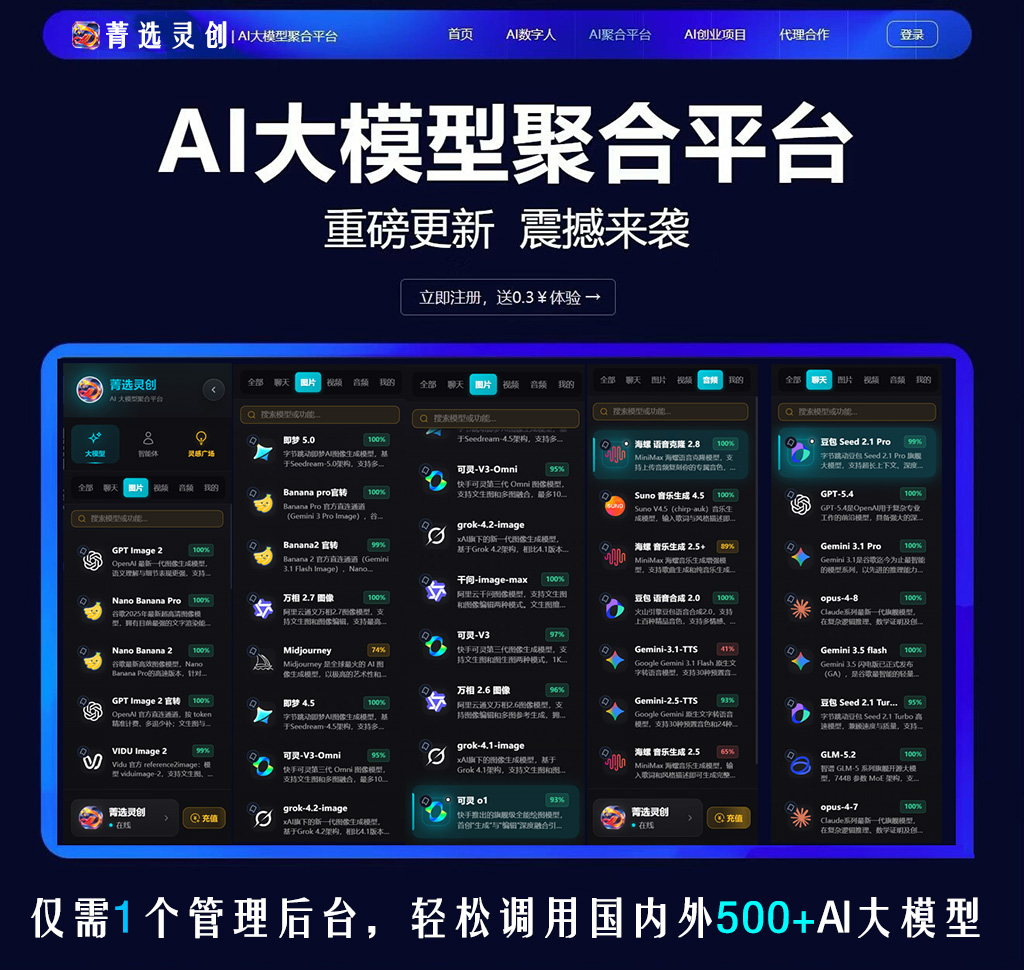 菁选灵创多模态音频与视觉融合